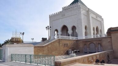 Mausoleum of Mohammed V a historical monument honoring Morocco’s independence heroes