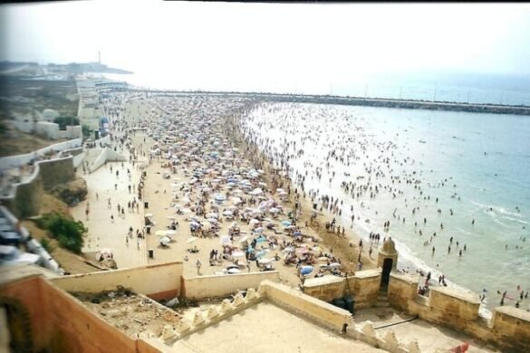 Rabat and Salé beach a summer destination for sea lovers
